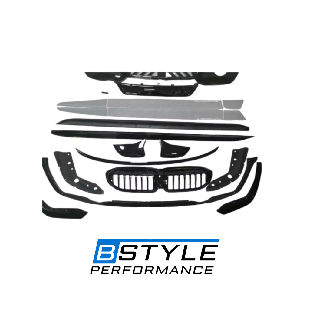 BMW 3 Series G20 G28 MP Style Gloss Black Full Body Kit