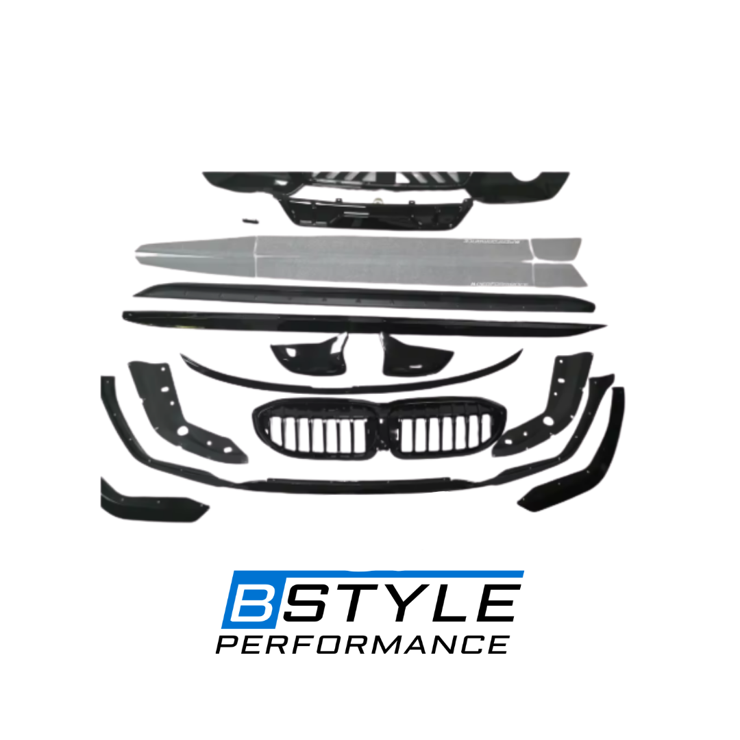 BMW 3 Series G20 G28 MP Style Gloss Black Full Body Kit