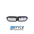 BMW 3 Series G20 G28 M-Color Gloss Black Diamond Mesh Front Grille