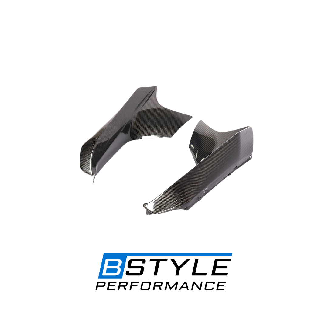 F90 M5 Carbon Fiber Front Lip Splitter Flaps for BMW F90 M5 Front Bumper Splitters Flaps Conversion Kit