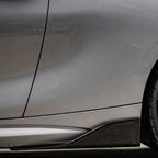 Dry Carbon Fiber Front Lip Diffuser Side Shirts for F87 M2C