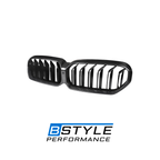 G30 F90 M5 LCI Carbon Fiber Dual Slat Front Bumper Grille Front Grill Convversion Kit for BMW 5 Series G30 M5 F90 LCI Car Parts