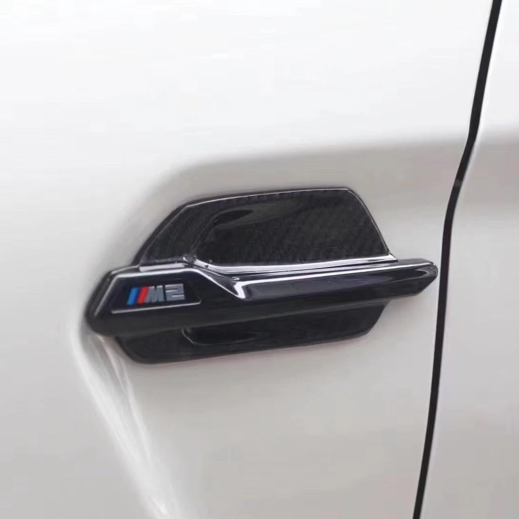 Dry Carbon Fiber Front Lip Diffuser Side Shirts for F87 M2C