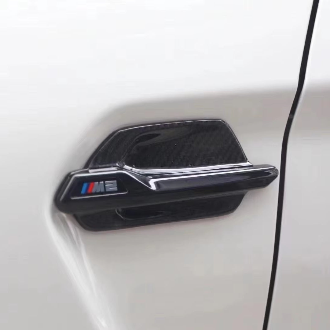 Dry Carbon Fiber Front Lip Diffuser Side Shirts for F87 M2C
