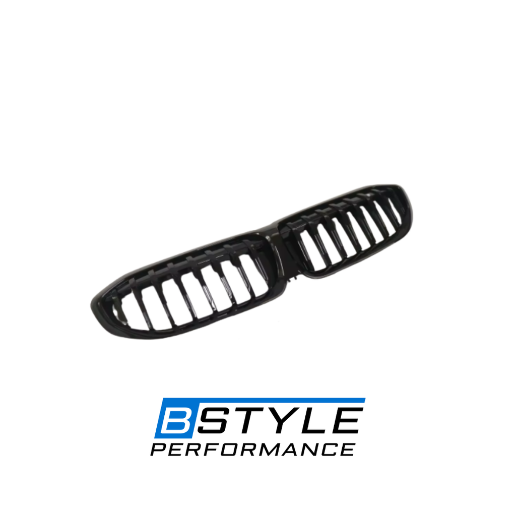 BMW 3 Series G20 Pre-LCI Gloss Black Single Line Front Kidney Grille