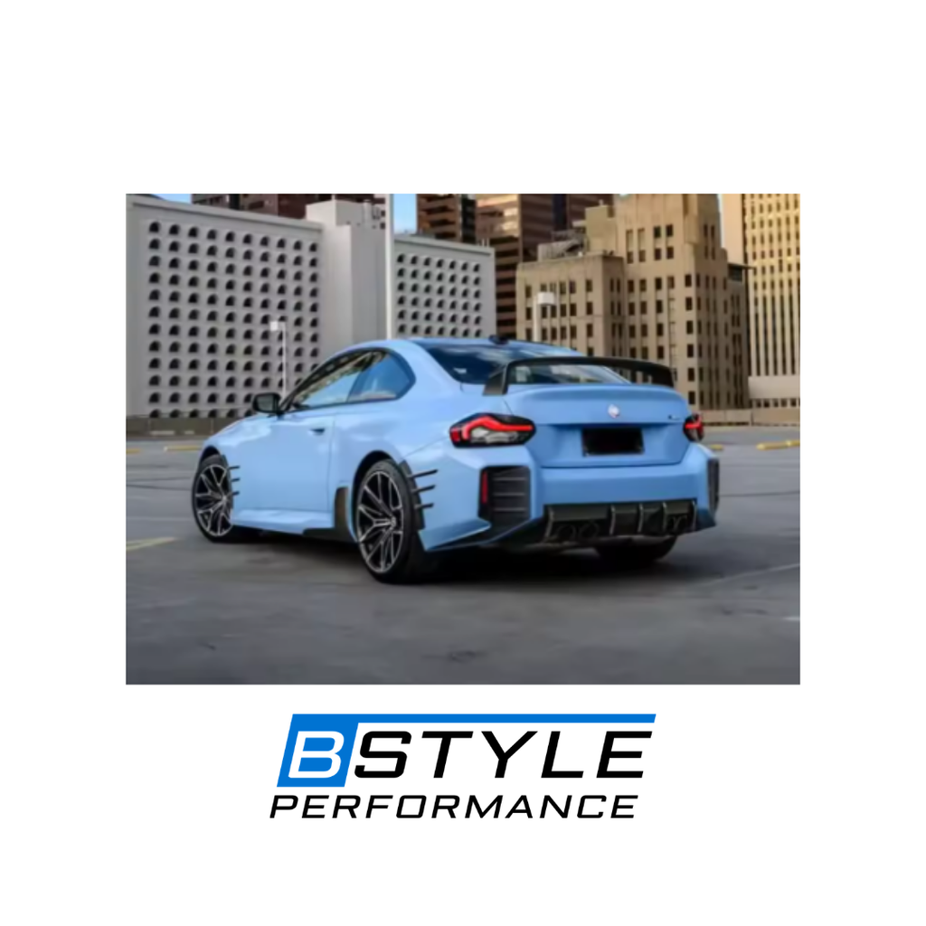 BMW M2 G87 Dry Carbon Fiber Rear Bumper Air Duct Vents