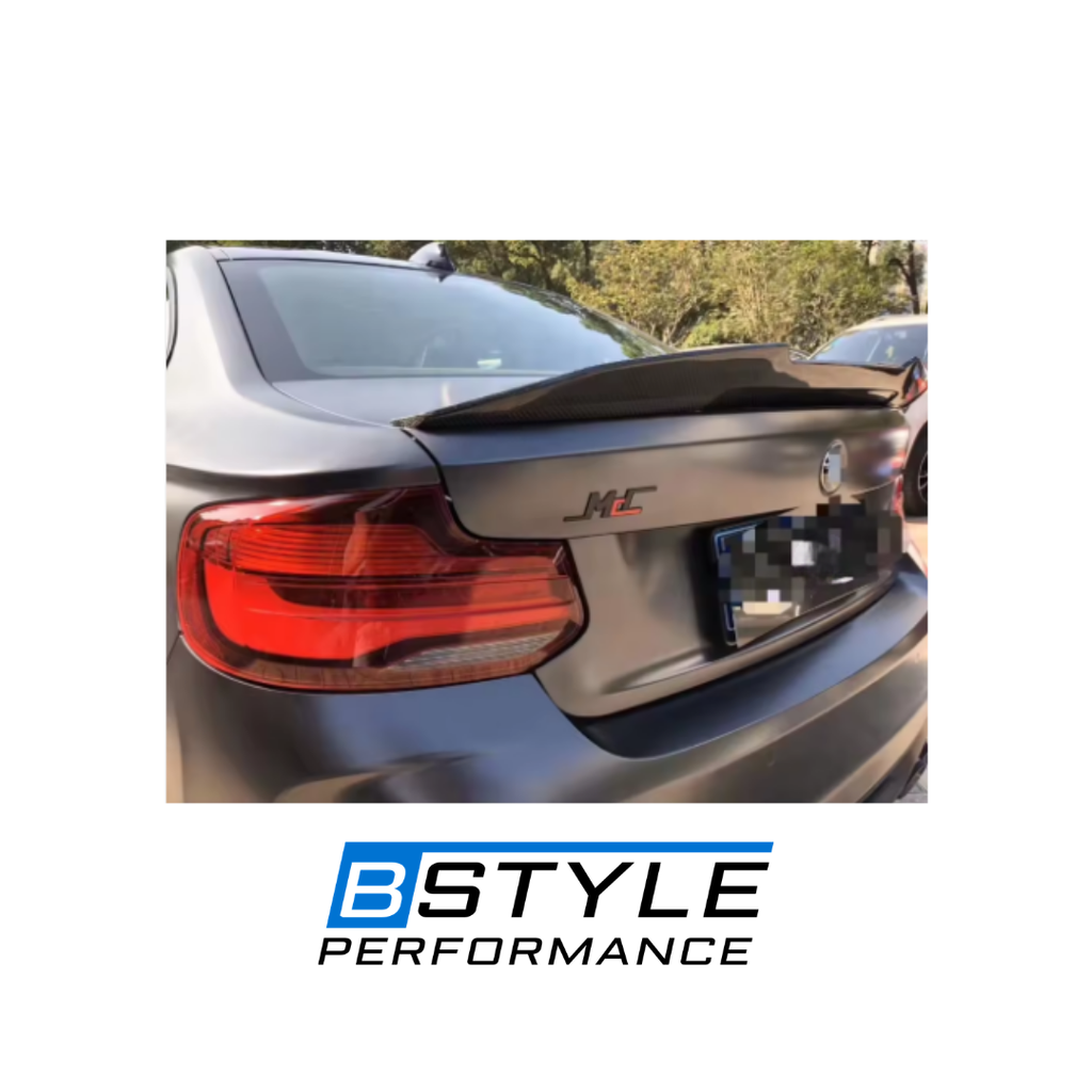 BMW 2 Series F22 F23 PSM-Style Real Carbon Fiber Rear Trunk Spoiler