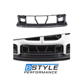 BMW G87 M2 Dry Carbon Fiber Front Bumper Lower Air Vents - Pre-preg Carbon