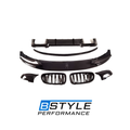 5 Series F10 Carbon Fiber Rear Diffuser Grille Front Lip Splitter Spoiler Oppotional Auto Body Kit for BMW 5 Series F10