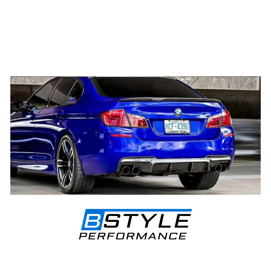 5 Series F10 Carbon Fiber Rear Diffuser Grille Front Lip Splitter Spoiler Oppotional Auto Body Kit for BMW 5 Series F10