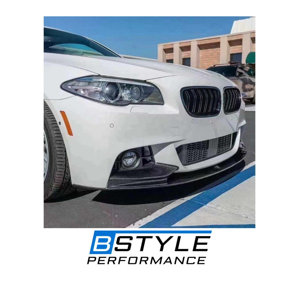 5 Series F10 Carbon Fiber Rear Diffuser Grille Front Lip Splitter Spoiler Oppotional Auto Body Kit for BMW 5 Series F10