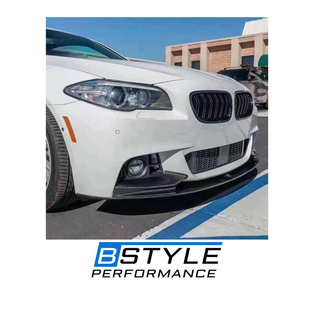 5 Series F10 Carbon Fiber Rear Diffuser Grille Front Lip Splitter Spoiler Oppotional Auto Body Kit for BMW 5 Series F10