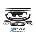 F90 LCI Dry/Wet Carbon Rear Diffuser Front Lip Splitter Side Skirt Grille Mirror Covers Oppotional Auto Body Kit for BMW M5