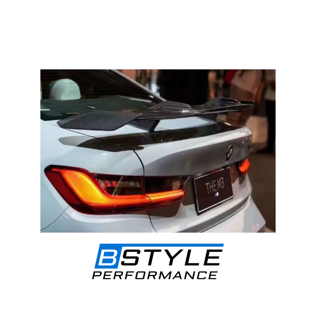 MP Style Dry Carbon Fiber Car Rear Trunk Spoiler for BMW 3 Series G20 G28 G80 M3 G82 M4