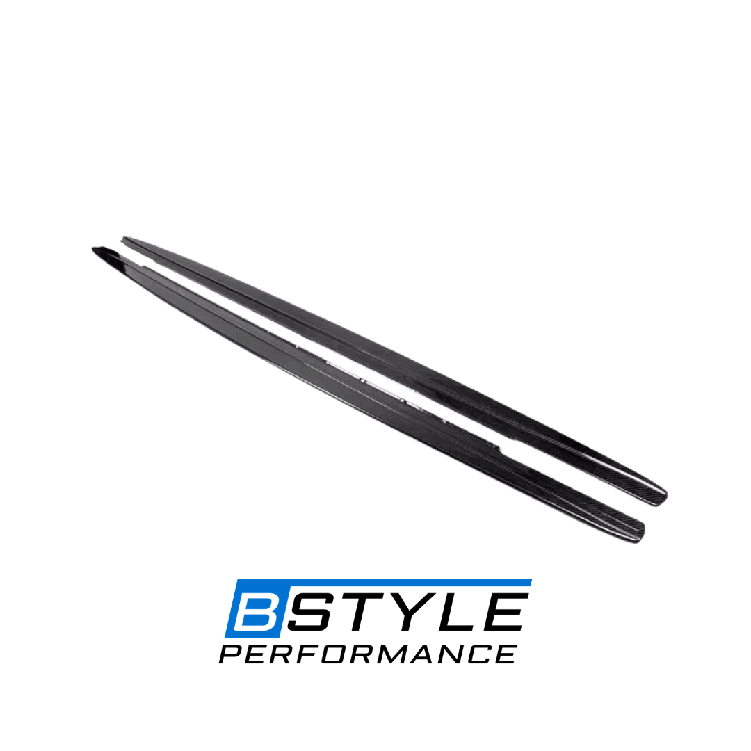 G30 F90 MP Style Double Face Carbon Fiber Side Skirts Conversion Kit for bmw 5 Series G30 F90 M5