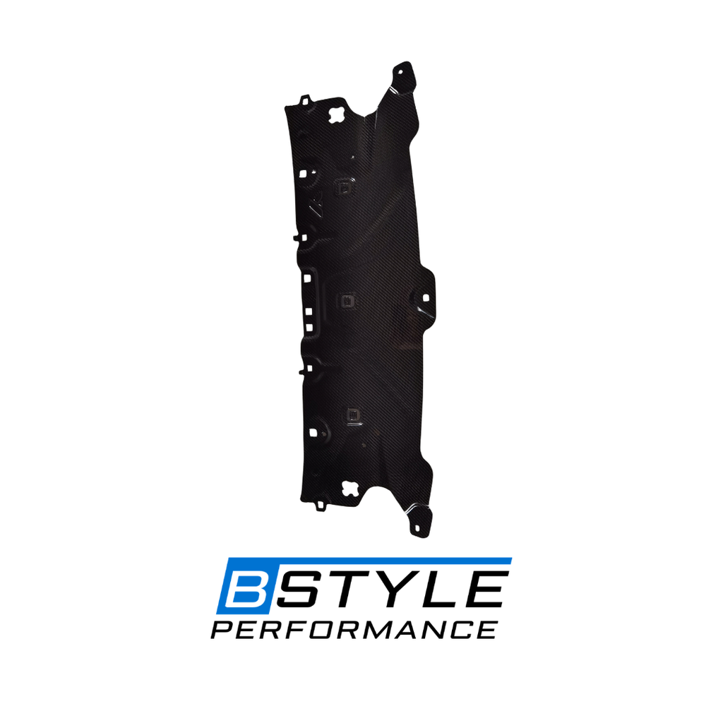 5 Series G30 G38 F90 M5 High Quality Dry Carbon Fiber Water Tank Cover for BMW 5 Series G30 G38 F90 M5 Cooling Radiator Cover