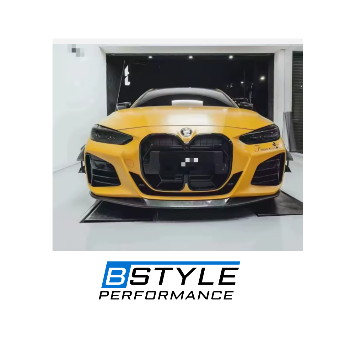BMW 4 Series G26 Gran Coupe CS-Style Gloss Black Front Grille