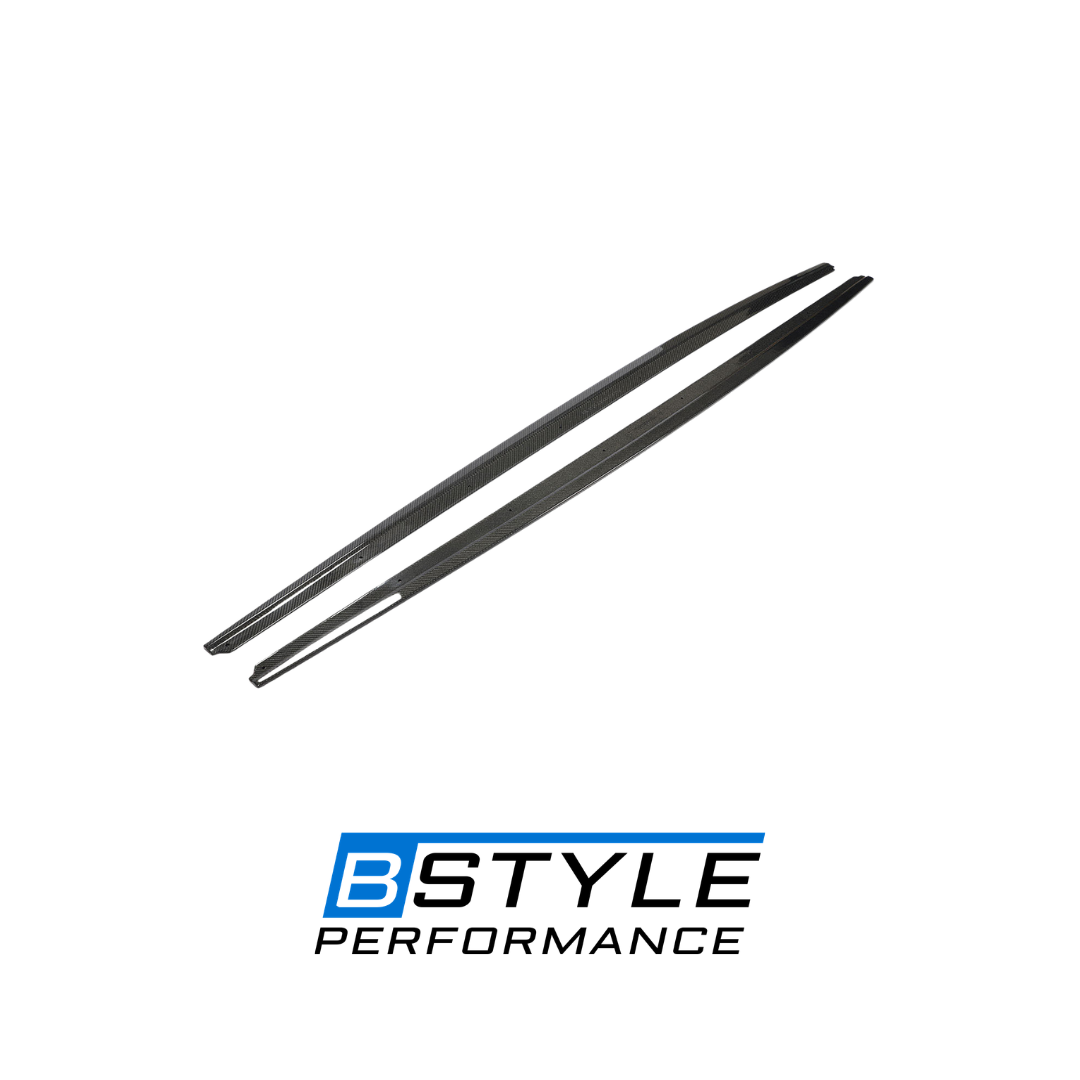 BMW 5 Series F10 M-Sport & M5 Real Carbon Fiber Side Skirt Extension Kit