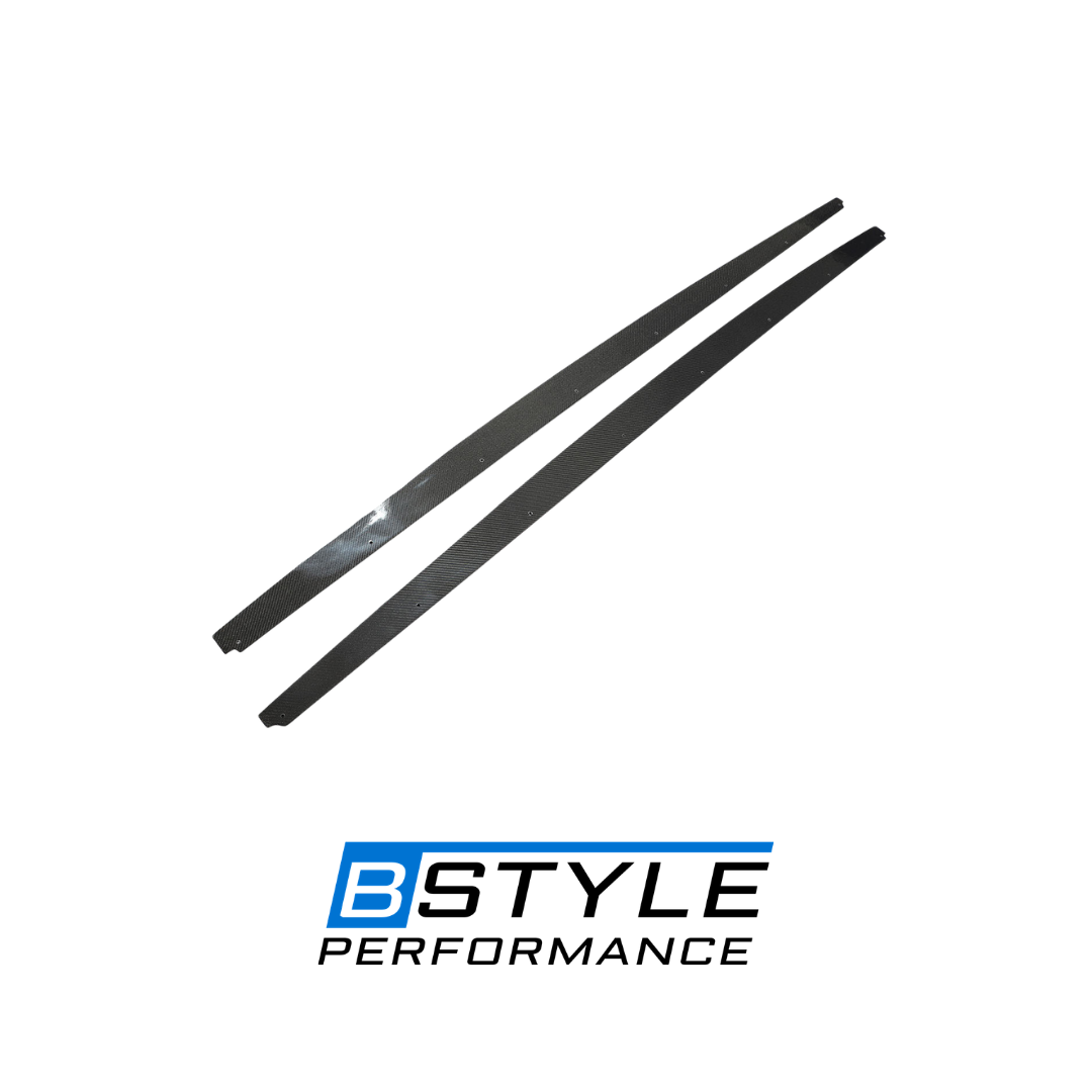BMW 5 Series F10 M-Sport & M5 Real Carbon Fiber Side Skirt Extension Kit