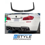 BMW 5 Series F10 M-Sport High Quality Real Carbon Fiber Rear Bumper Diffuser