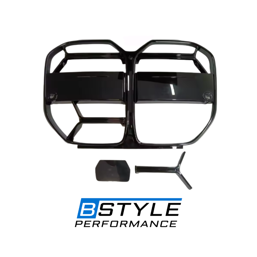 BMW 4 Series G26 Gran Coupe CS-Style Gloss Black Front Grille