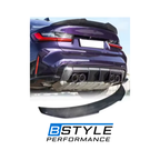 BMW 3 Series G20 PSM Style Real Carbon Fiber Rear Trunk Spoiler (2020-2024)