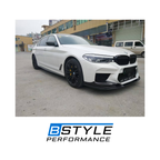 BMW G30 Pre-LCI GG M5 Style Carbon Fiber Front Bumper Lip Splitter