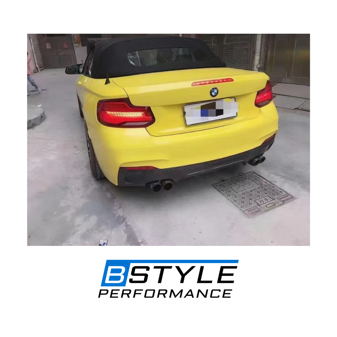 BMW 2 Series F22 MP Type Carbon Fiber Rear Diffuser