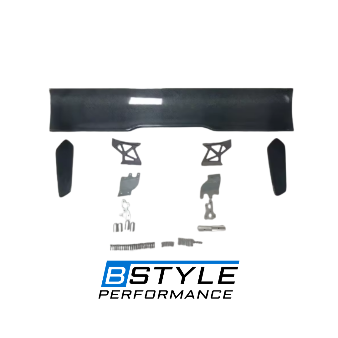 BMW GTS Style Universal Wet Carbon Fiber Rear Trunk Spoiler