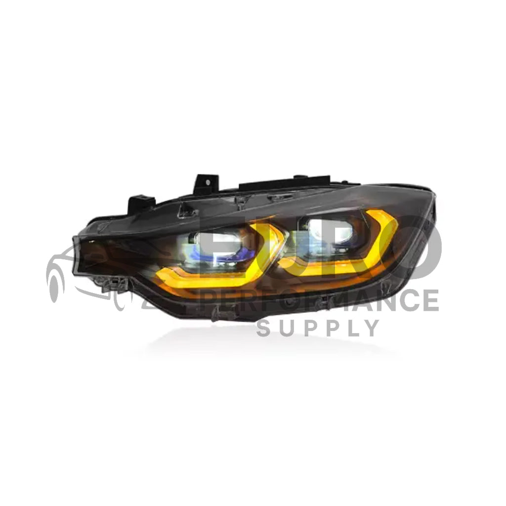 BMW 3 Series F30 F31 F35 2012-2018 Front Light Dual color White - Yellow Drl