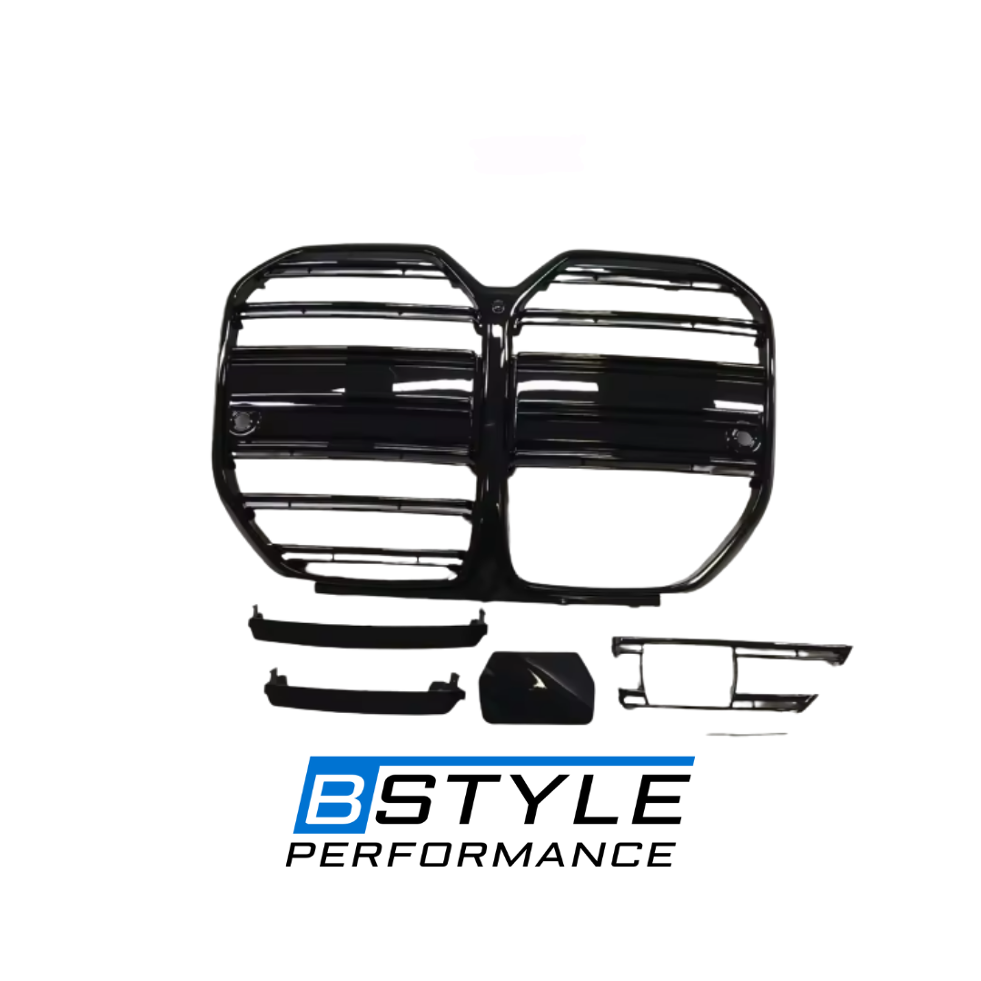 BMW 4 Series G26 Gran Coupe CS-Style Gloss Black Front Grille