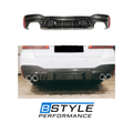 BMW 5 Series G30 & G38 Competition Style Dry Carbon Fiber Rear Bumper Diffuser