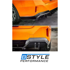 BMW 5 Series G60 MP Style Real Carbon Fiber Front Bumper Lip Splitter