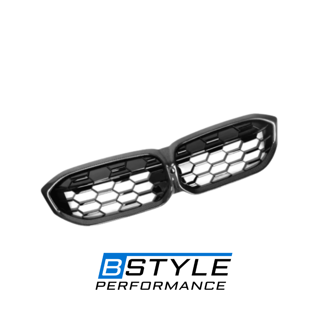 BMW 3 Series G20 G28 LCI (2023+) Diamond Style Carbon Fiber Front Grille