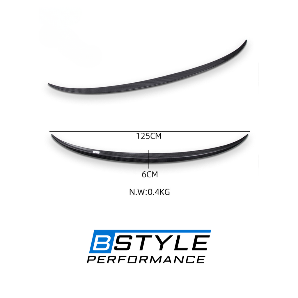 BMW 5 Series F10 & F18 M5 Style Real Carbon Fiber Rear Trunk Spoiler