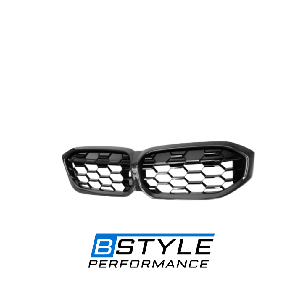 BMW 3 Series G20 G28 LCI (2023+) Diamond Style Carbon Fiber Front Grille