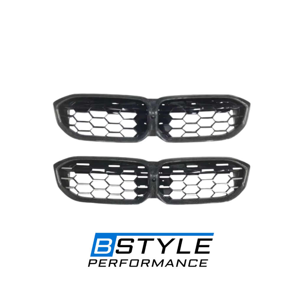 BMW 3 Series G20 G28 LCI (2023+) Diamond Style Carbon Fiber Front Grille