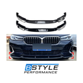 BMW 5 Series G30 LCI M-Sport Front Bumper Lip Splitter Conversion Kit (2020-2023)