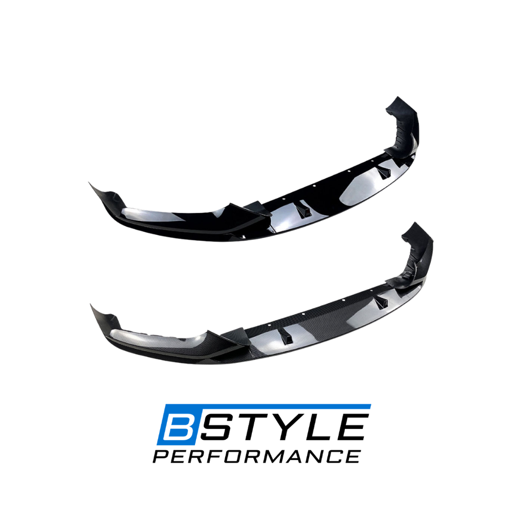 BMW 5 Series G30 G31 G38 M-Sport Carbon Fiber Look Front Bumper Lip Splitter