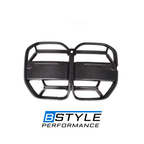 BMW 4 Series G22 G23 CSL-Style Dry Carbon Fiber Front Kidney Grille