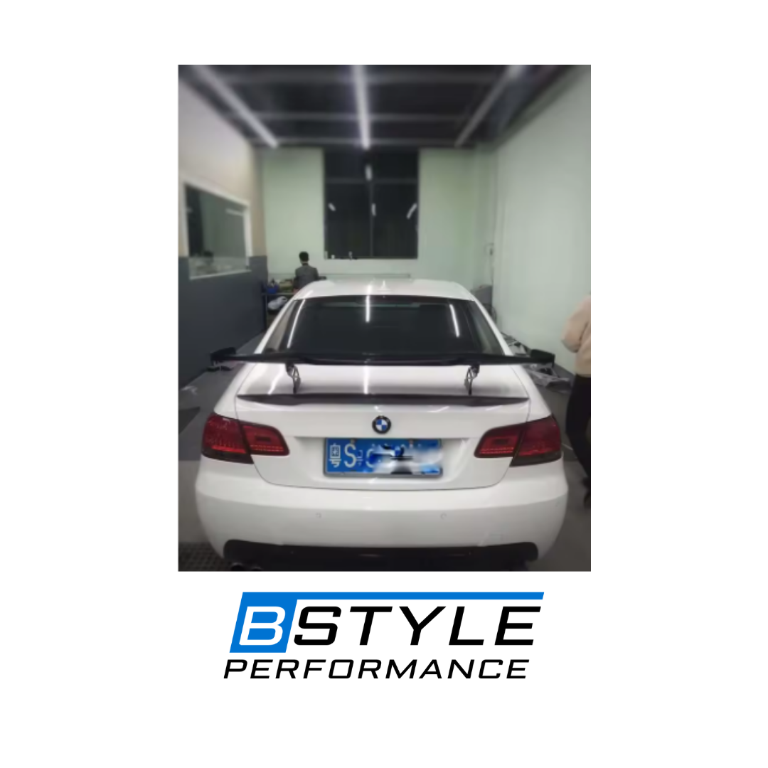 BMW 3 Series E92 Performance Style Real Carbon Fiber Rear Trunk Spoiler