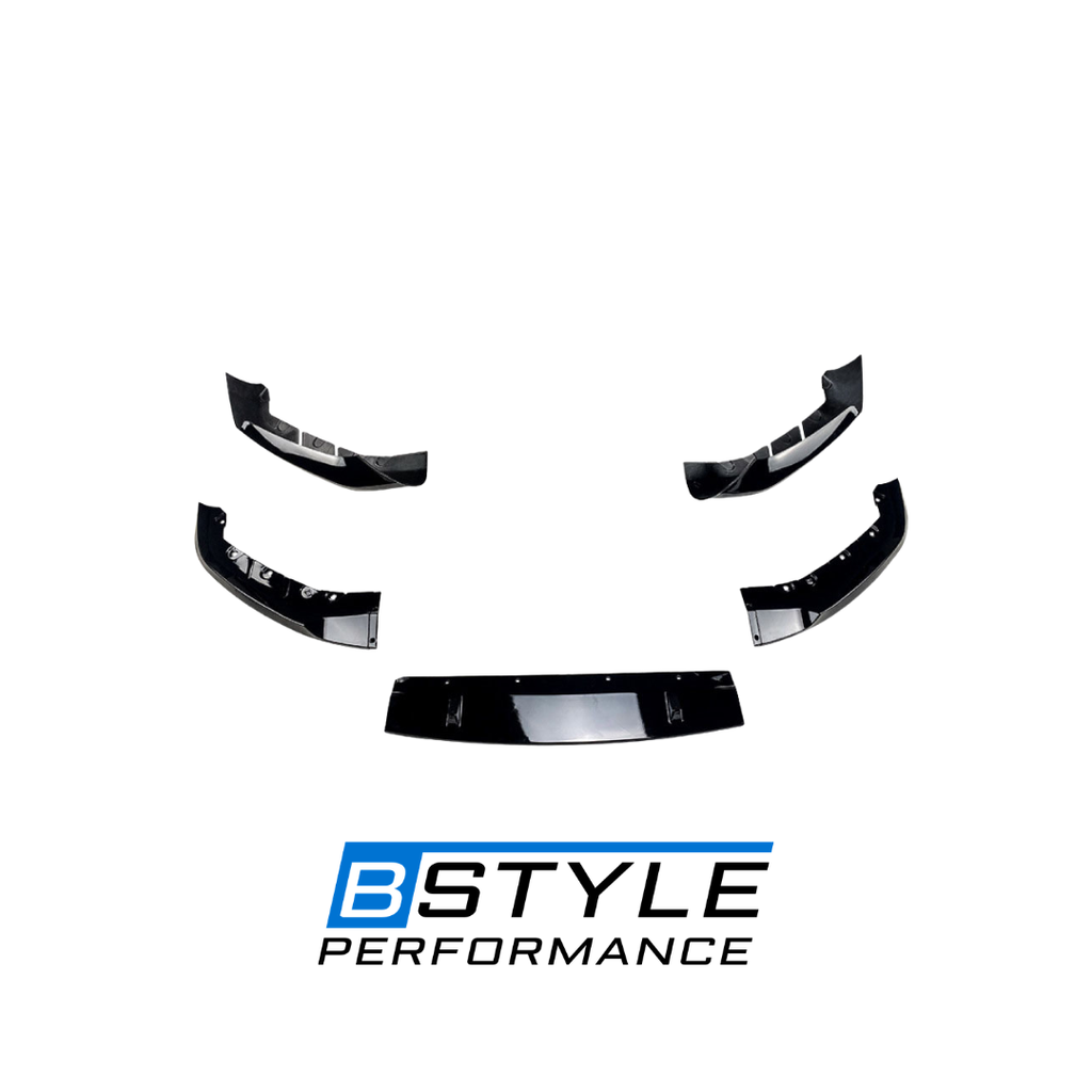 BMW 5 Series G30 G31 G38 M-Sport Carbon Fiber Look Front Bumper Lip Splitter
