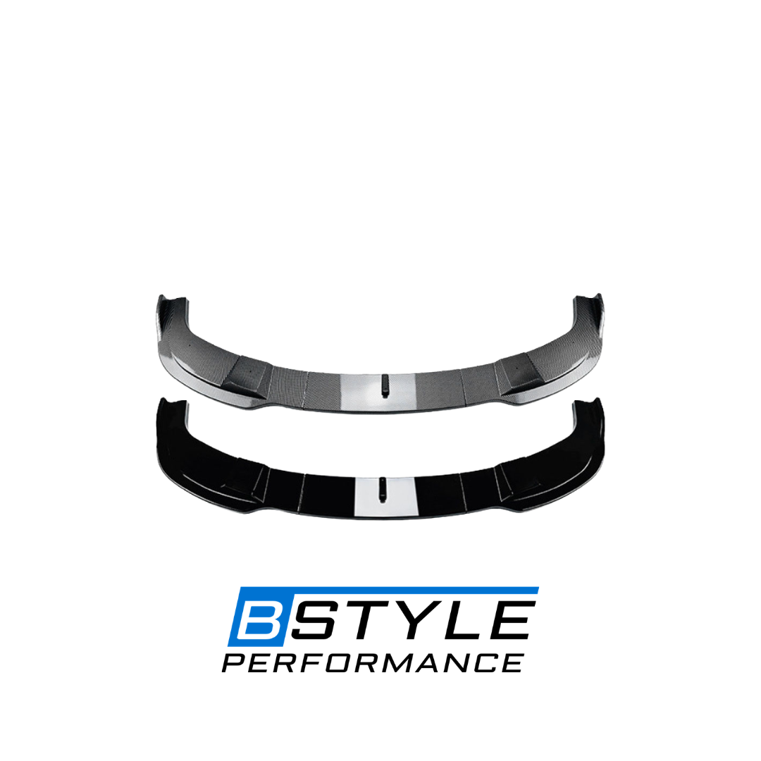 BMW 5 Series E60 & E61 Glossy Black Front Bumper Splitter Conversion Kit
