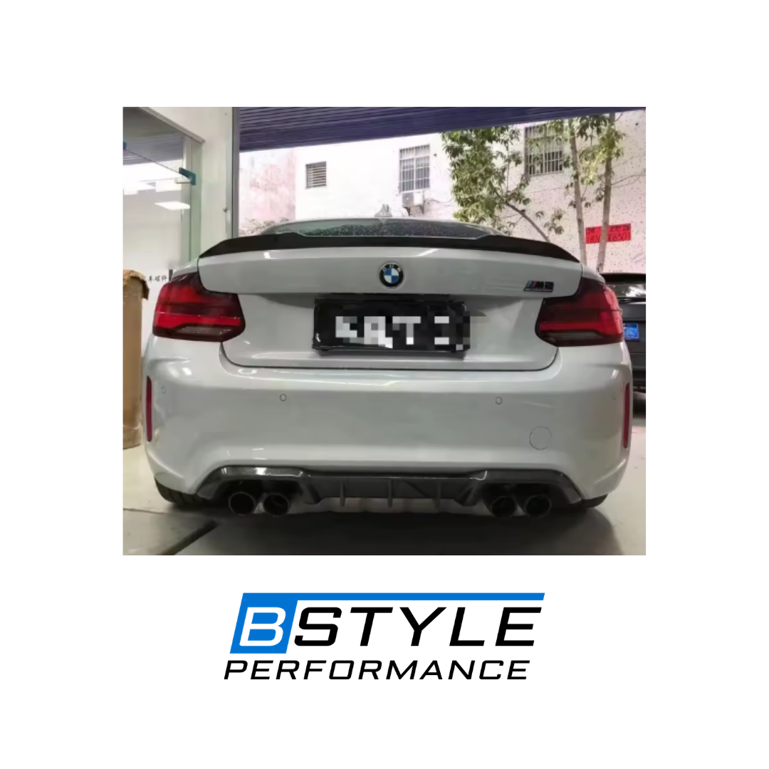 Carbon Fiber CS Type Rear Spoiler for BMW M2 F87 F22 M2C