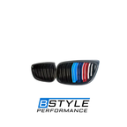 BMW 3 Series E92 E93 Carbon Fiber Front Grille with M-Color Slats
