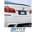 BMW 5 Series F10 M5 Style Carbon Fiber Look Rear Spoiler