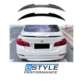 BMW 5 Series F10 M4 Style Carbon Fiber Look Rear Trunk Spoiler