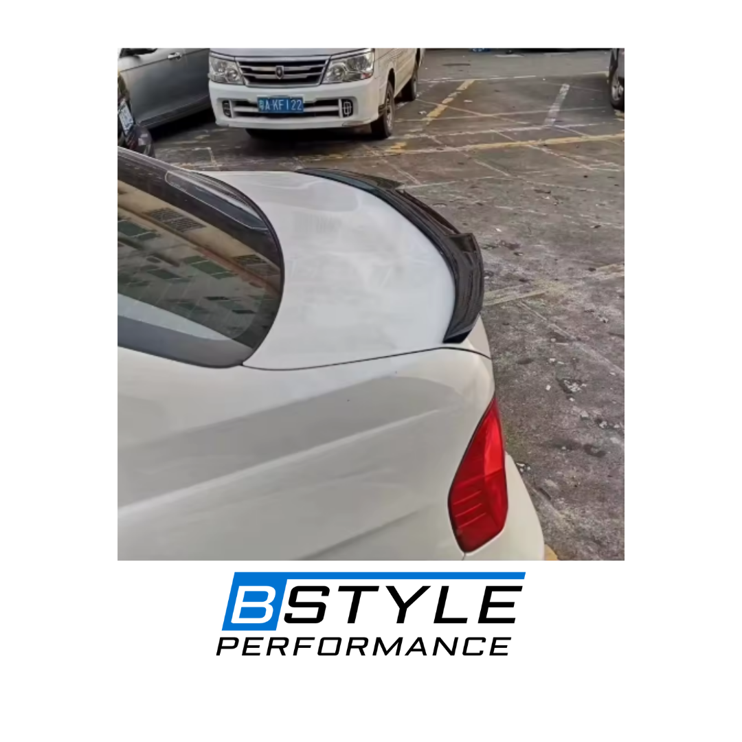 BMW 3 Series E90 PSM-Style Real Carbon Fiber Rear Trunk Spoiler (2005-2011)