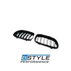 BMW 3 Series E90 Gloss Black Double Slat Front Bumper Kidney Grille