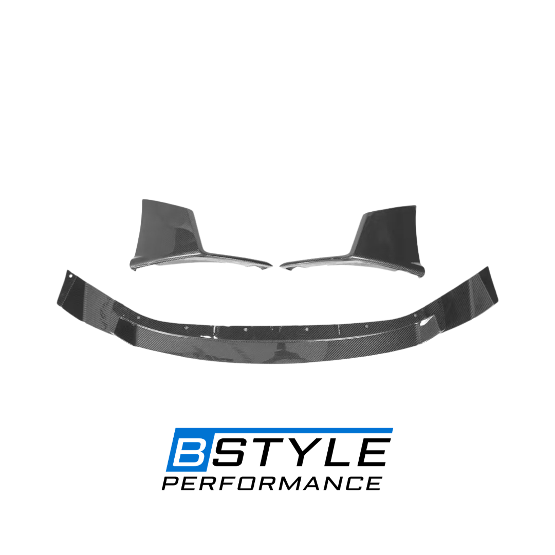 BMW G87 M2 SK Style Three-Piece Dry Carbon Fiber Front Lip